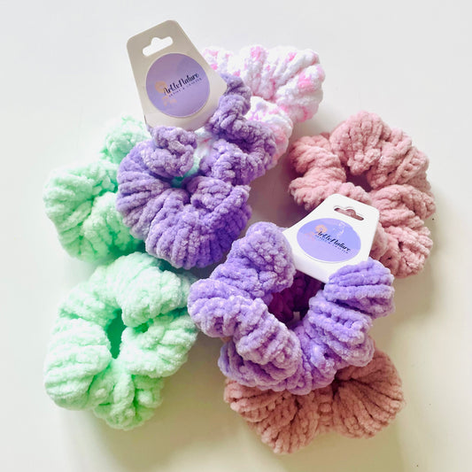 Knitted Hair scrunchies