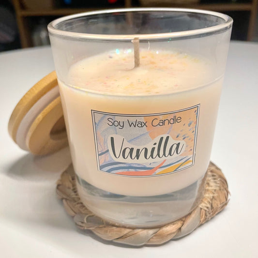 Vanilla handmade soy candle