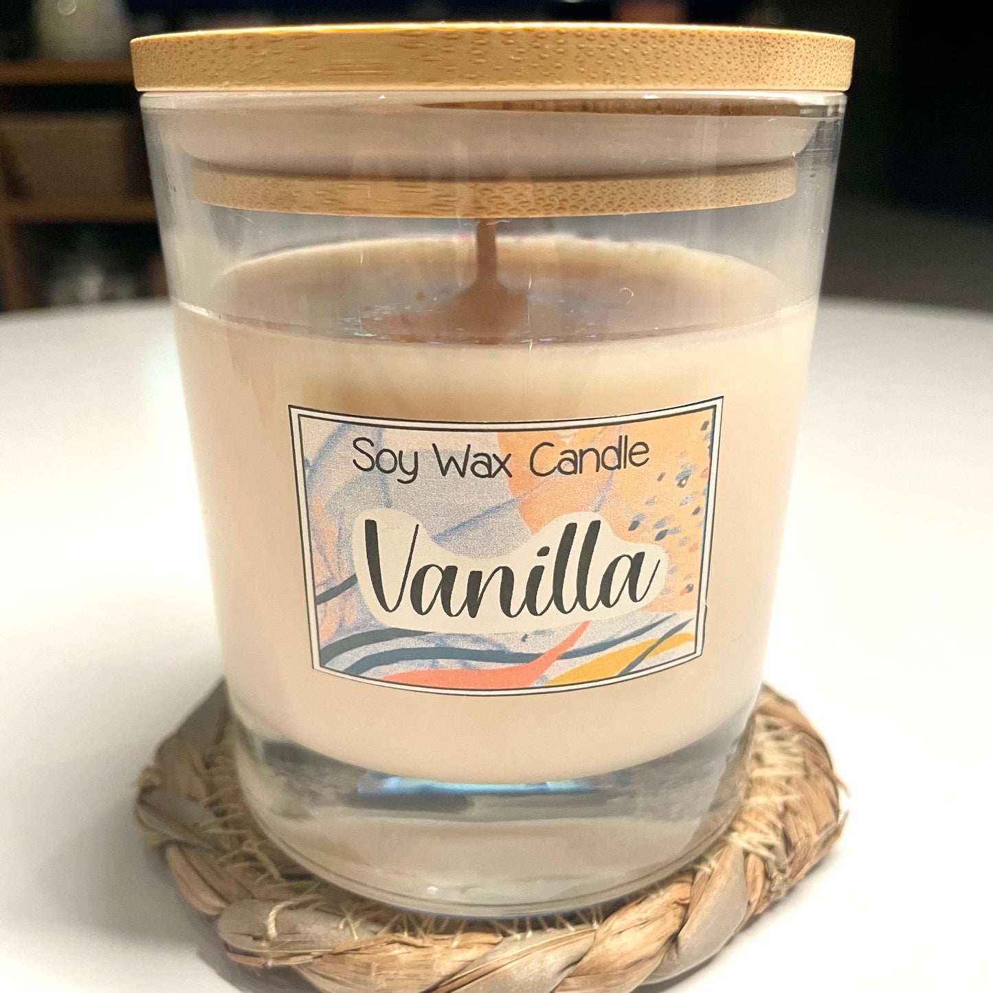 Vanilla handmade soy candle