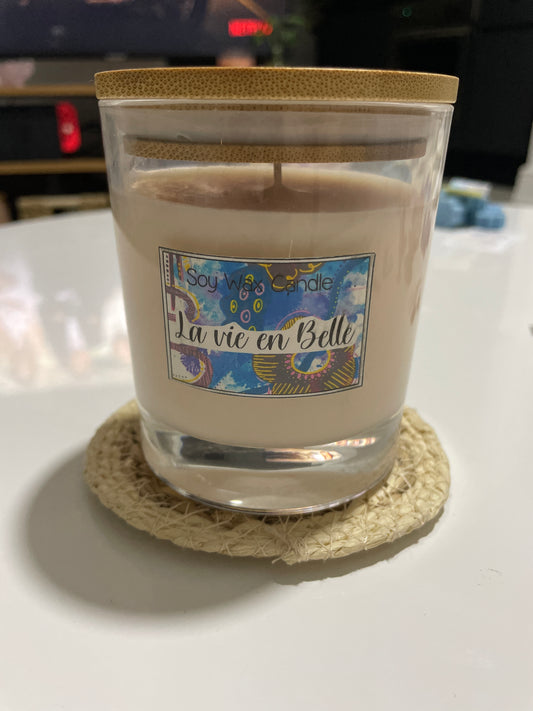 La Vie en Belle handmade soy candle