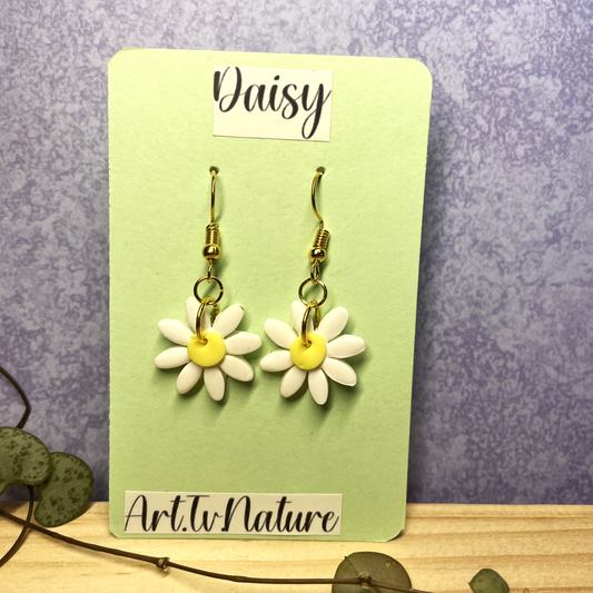 daisy earrings