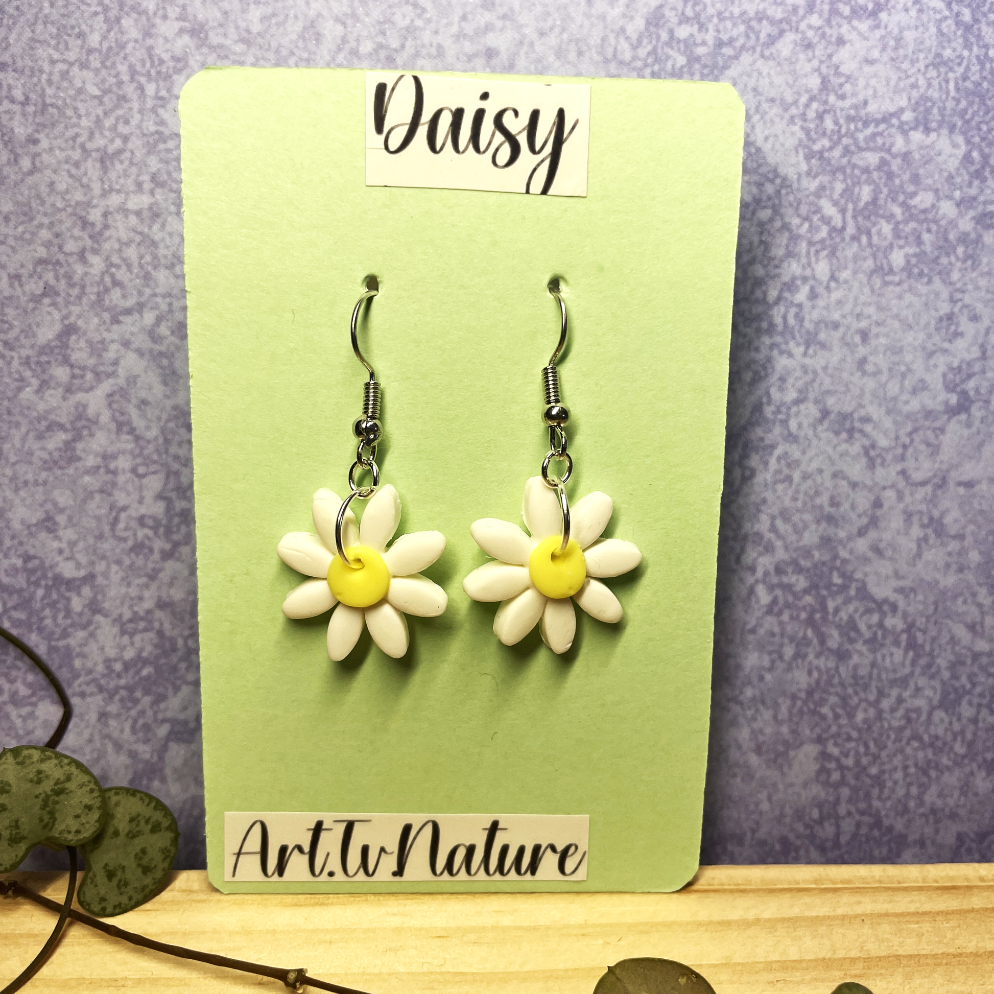 daisy earrings