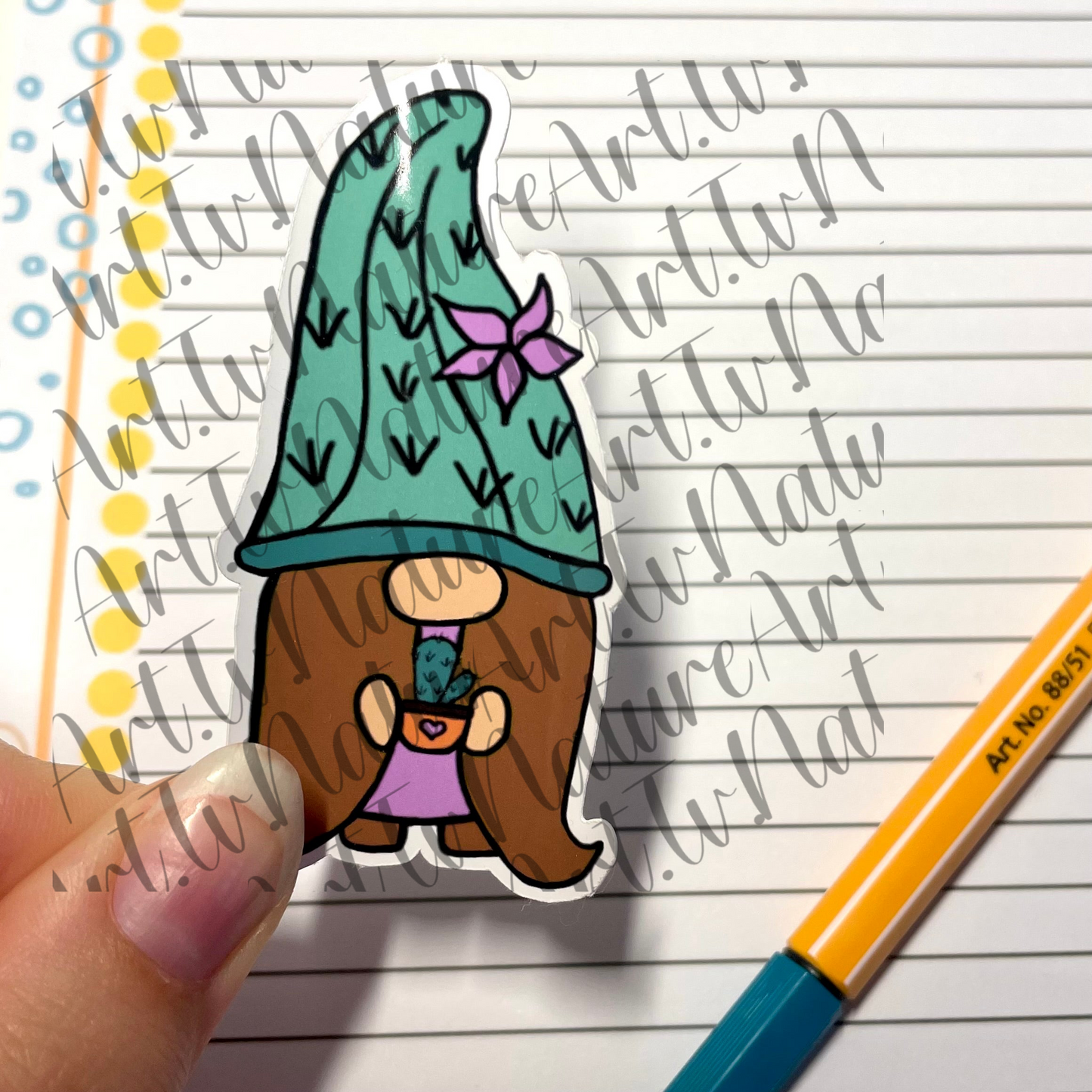 Cute Gnome Character stickers