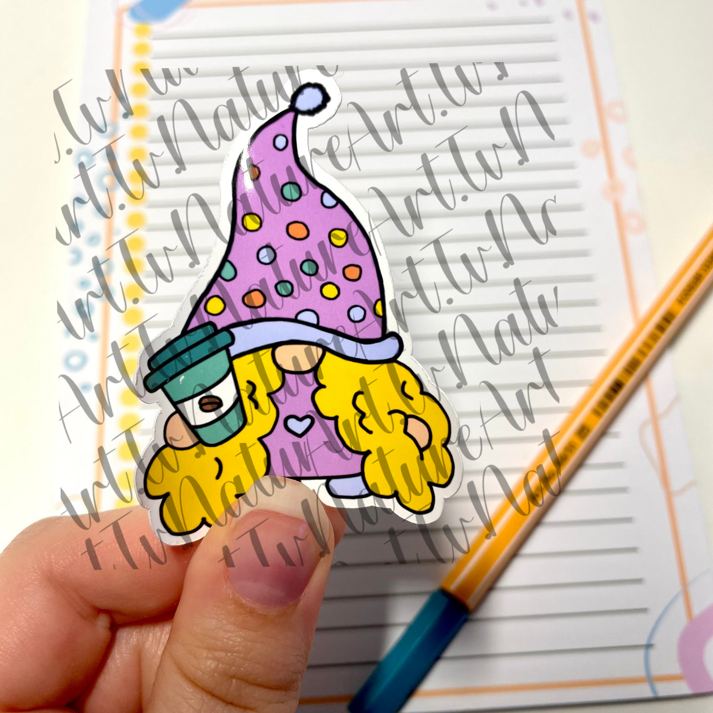 Cute Gnome Character stickers