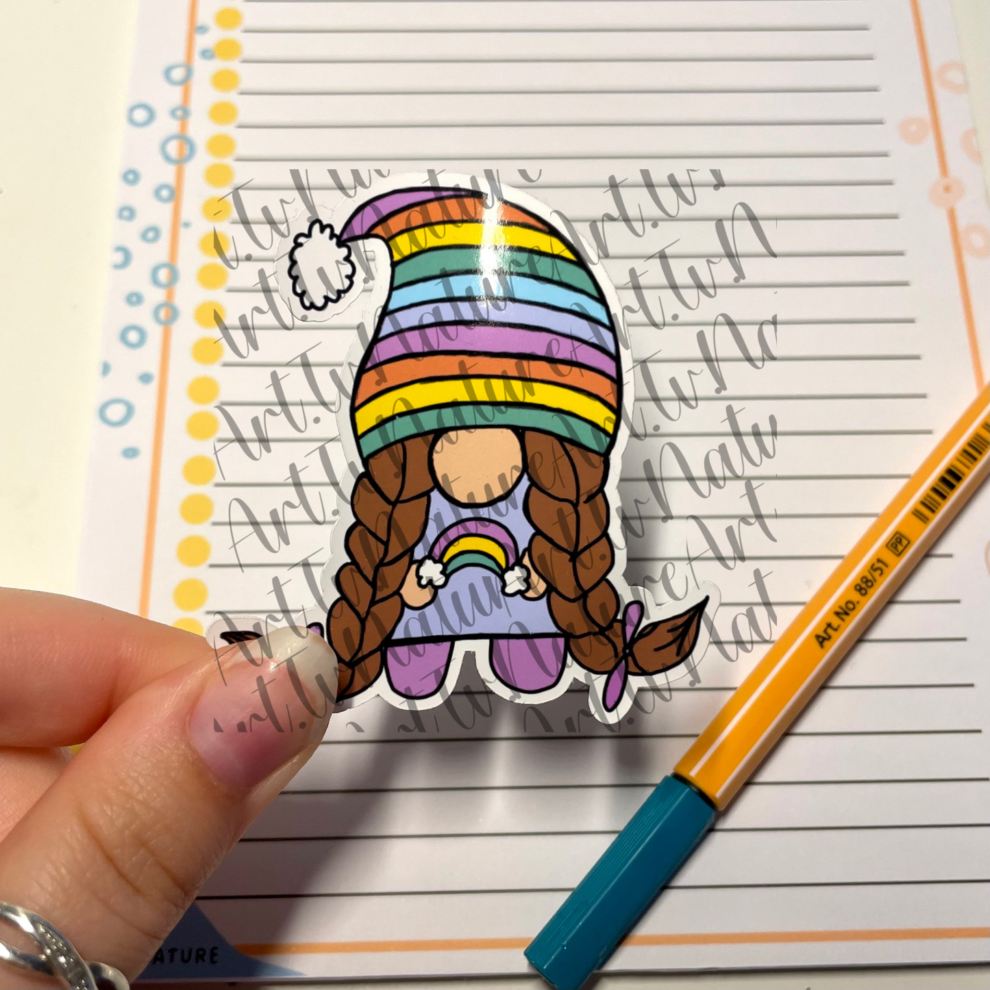 Cute Gnome Character stickers