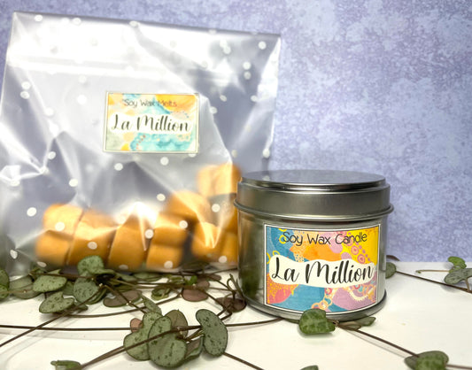 La Million handmade soy candle