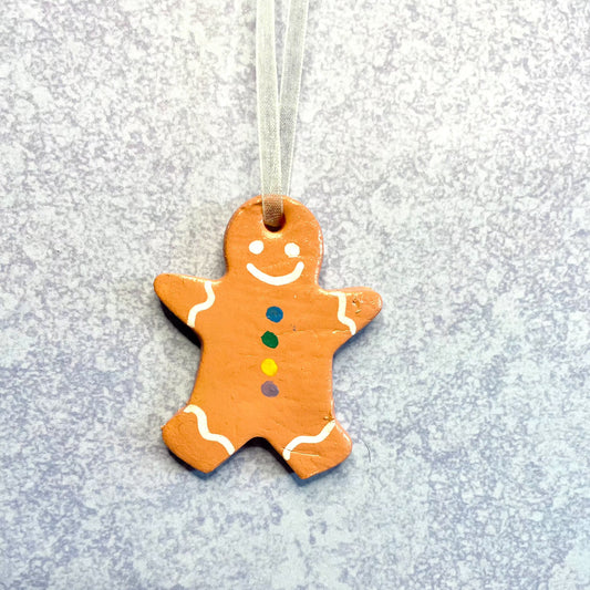 Small gingerbread man ornament